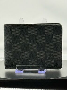 Louis Vuitton Black Damier Graphite Wallet